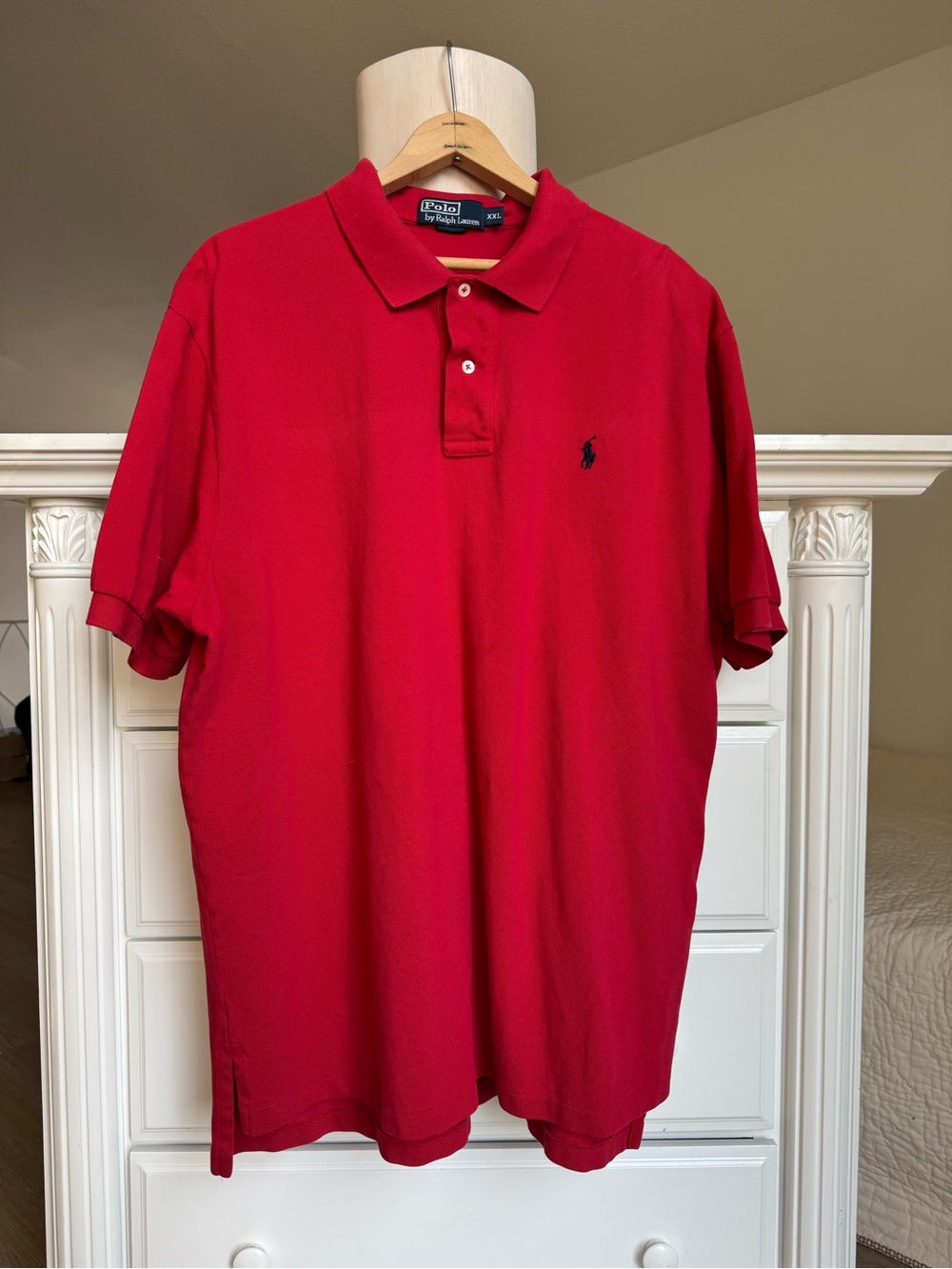 Polo Ralph Lauren Red Polo Shirt Men’s Size XXL
